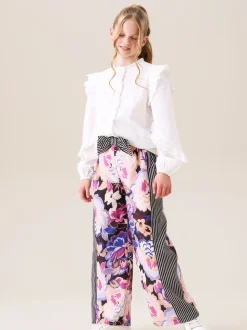 Chemisier Angel & Rocket Lacey brodé à manches volantées