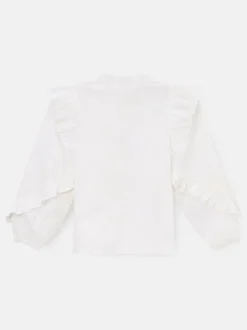 Chemisier Angel & Rocket Lacey brodé à manches volantées