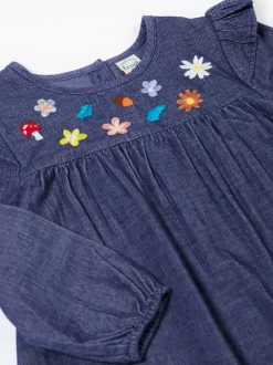 Chemisier Frugi April bleu