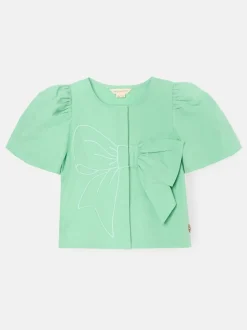 Chemisier tissé Angel & Rocket Roxie avec ornements à nœud