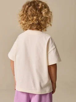Cheval blanc écru - T-shirt Manches courtes (3mths-7yrs)