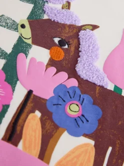 Cheval blanc écru - T-shirt Manches courtes (3mths-7yrs)