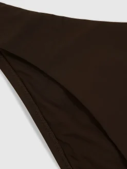 chocolat - Bas de bikini à côtés fixes Reiss Carina
