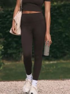 chocolat - soi-même. Legging taille haute