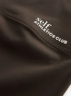 chocolat - soi-même. Legging taille haute