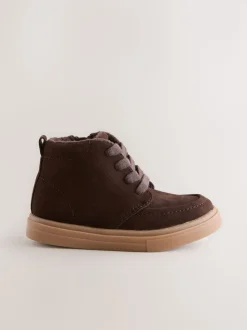 Chocolat brun - Bottes Chukka doublées chaudes
