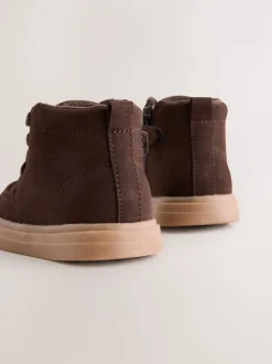 Chocolat brun - Bottes Chukka doublées chaudes