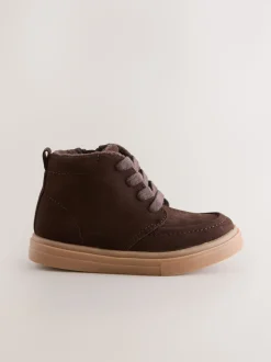 Chocolat brun - Bottes Chukka doublées chaudes