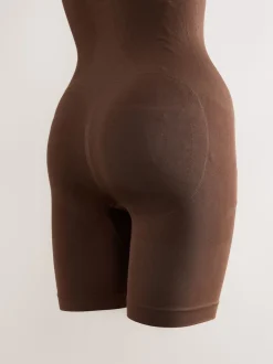 Chocolat Nude - Body gainant au ventre sans soutien-gorge