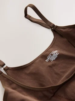 Chocolat Nude - Body gainant au ventre sans soutien-gorge