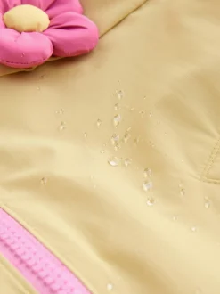 Citron 3D fleur - Veste cagoule imperméable (6mois-7ans)