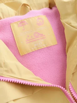 Citron 3D fleur - Veste cagoule imperméable (6mois-7ans)