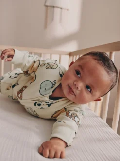 Club du petit-déjeuner écru - 2.5 TOG Combinaison de nuit matelassée Bébé