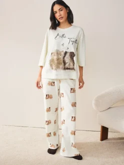 Cochon d'Cream - Pyjama en jersey à manches courtes