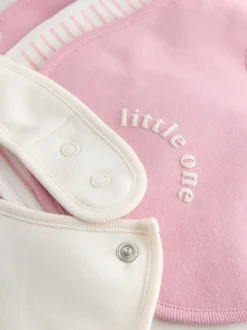 Coeur rose - Bébé BIBS 5 Pack