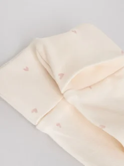 Coeur rose - Lot de 3 dors-bien bébé à fermeture éclair bidirectionnelle (0-2ans)