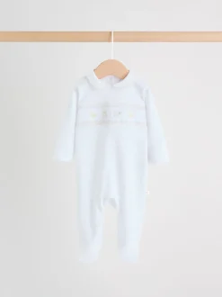Col blanc - Combinaisons de nuit pour bébé 3 Pack (0-2ans)