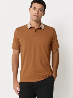 Col imprimé baies - Polo en jersey Manches courtes 3 Pack