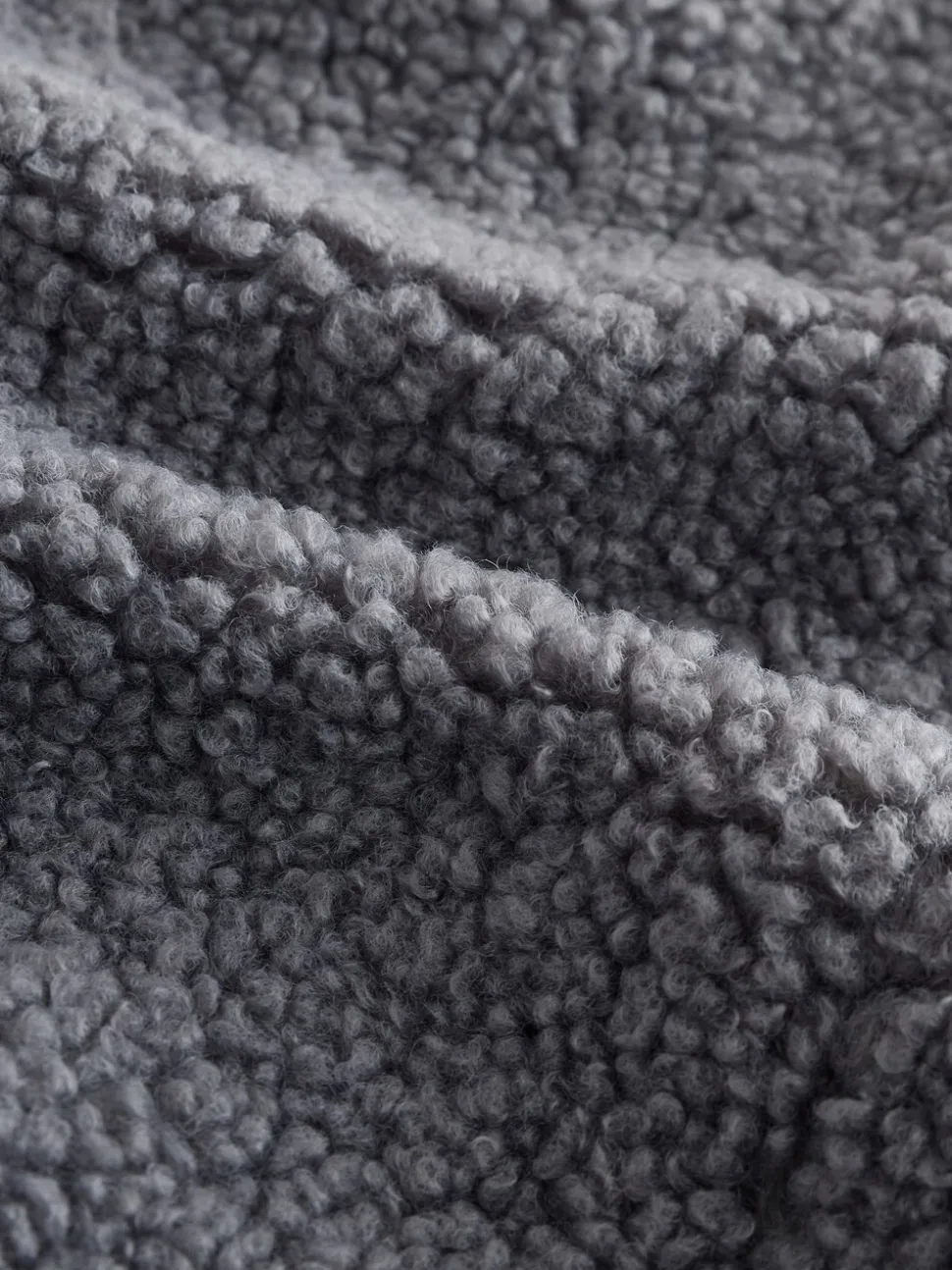 Color block anthracite/bleu/fauve - Borg Polaire Shacket (3mths-7yrs)