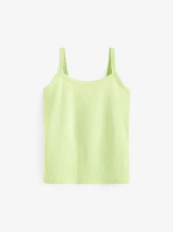 Coloris pastel - Lot de 5 débardeurs côtelés (2-16 ans)