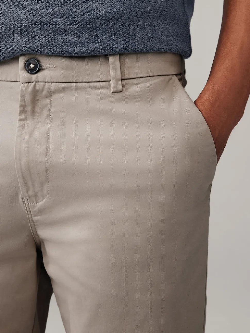 Coloris pastel - Slim Fit (Slim Fit) - Short chino extensible 4 Pack