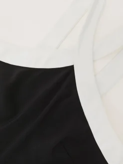 Combinaison dos nu jambe large Reiss Cliona color-block