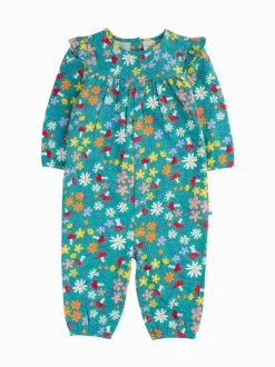 Combinaison Frugi Wren verte