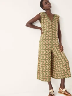 Combinaison Monsoon Maddie sans manches à imprimé fleuri