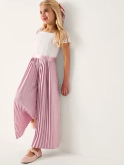 Combinaison Monsoon plissée en dentelle