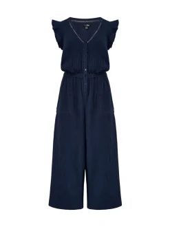 Combinaison Pour Moi en coton double avec bordure en échelle