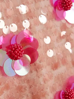 Combinaison River Island fleurs à sequins