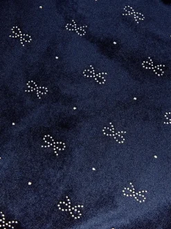 Combinaison évasée en velours orné d'Monsoon nœud