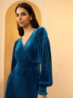 Combinaison Yumi Velvet à manches longues