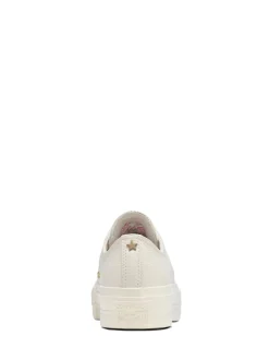 Converse Chuck Taylor All Star Lift Mono Leather Low Trainers