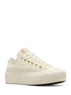 Converse Chuck Taylor All Star Lift Mono Leather Low Trainers