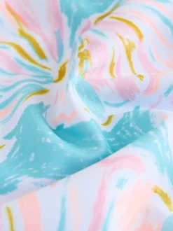 coquille Bleu - Maillot de bain à volants (3-16ans)