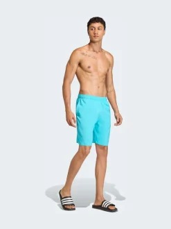 Corail et bleu - adidas Short de bain 8pouces