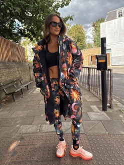 Corrazon bleu marine - Peignoir Never Fully Dressed avec doublure en imitation peau de mouton