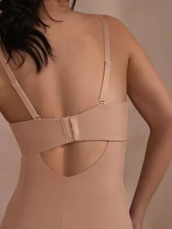 Couleur praline - DD+ Minimising Bandeau Tummy Control Thigh Smoother