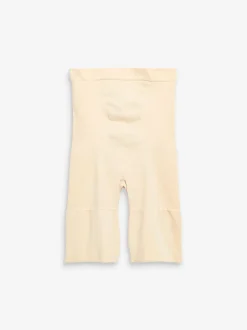 Couleur praline - Slips gainants fermes sans coutures pour le contrôle du ventre