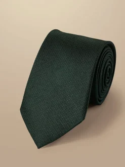 Cravate Charles Tyrwhitt soie résistante aux taches