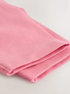 Cream / Personnage rose - Ensemble deux pièces salopette et body bébé (0mois-3ans)