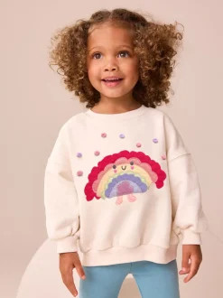 Cream Taco arc-en-ciel - Sweat à col ras du cou (3mths-7yrs)