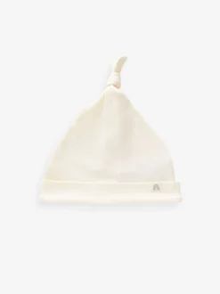 Crème - 100% coton Cravate Top Chapeaux Bébé 3 Lot (0-12mois)