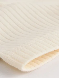 Crème - Bébé Manches courtes Bodysuits 5 Pack