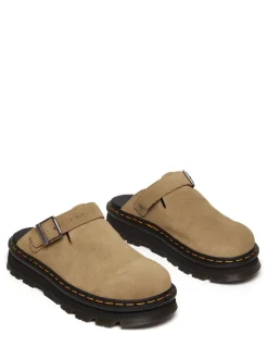 Crème - Chaussures Dr. Martens en cuir Zebzag