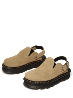 Crème - Chaussures Dr. Martens en cuir Zebzag