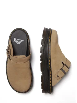 Crème - Chaussures Dr. Martens en cuir Zebzag
