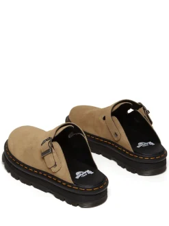 Crème - Chaussures Dr. Martens en cuir Zebzag