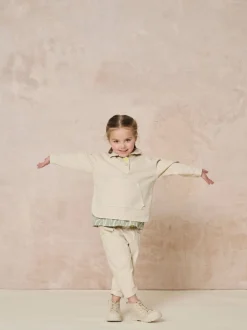 Crème - Chemise à popover tissée gen